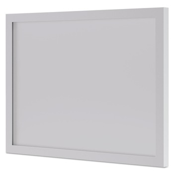 HON BL Series 39.5 in. x 27.25 in. Frosted Glass Modesty Panel - Silver