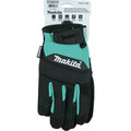 Makita T-04226 Genuine Leather-Palm Performance Gloves - Large image number 3