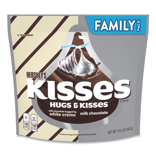 Snacks | Green Rabbit 12922 KISSES and HUGS 15.6 oz. Bag Family Pack Assortment (3/Pack) image number 0
