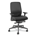 Office Chairs | HON HONNR12SAMC10BT Nucleus Series 16.63 to 21.13 Seat Height Supports Up to 300 lb Recharge Task Chair - Black Seat/Back, Black Base image number 0