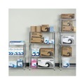 Tool Storage Accessories | Alera ALESW843614SR 36 in. x 14 in. x 54 in. 4-Shelf Residential Wire Shelving - Silver image number 5