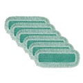 Cleaning & Janitorial Supplies | Rubbermaid Commercial FGQ41800GR00 18 in. Microfiber Dust Pad with Fringe - Green (6/Carton) image number 0
