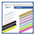 Bulk Savings Pricing 2 | Brother P-Touch TZE335 0.47 in. x 26.2 ft. TZe Standard Adhesive Laminated Labeling Tape - White on Black image number 5