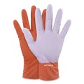 Disposable Gloves | Ammex GWUOFN44050 9.06 in. 6 mil Ultra Industrial Flock-Lined Nitrile Disposable Gloves - Orange/Medium (500/Carton) image number 7