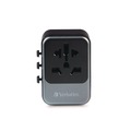 Office Electronics & Batteries | Verbatim 32122 UTA-07 3-USB-A/3-USB-C Universal Travel Adapter image number 3