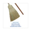 Brooms | Boardwalk BWKBR10002 60 in. Corn/Synthetic Fiber Bristle Broom - Gray/Natural (6/Carton) image number 3