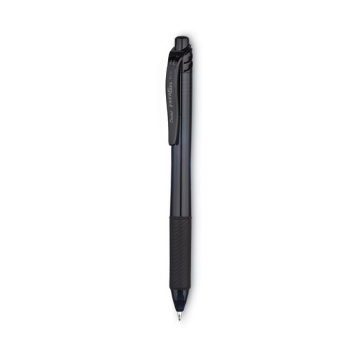 Bulk Savings Pricing 1 | Pentel BL110-A EnerGel-X 1 mm Bold Retractable Gel Pen - Black Ink, Smoke/Black Barrel (1-Dozen) image number 0