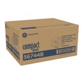 Bulk Savings Pricing 2 | Georgia Pacific Professional 56744B 12.31 in. x 14.81 in. x 7.86 in. Compact Quad Vertical Four Roll Coreless Tissue Dispenser - Black image number 1