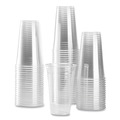 Cups and Lids | Karat C-KC24 24 oz. PET Plastic Cups - Clear (600/Carton) image number 2