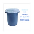 Office Jansan | Boardwalk H6639TWK 33 in. x 39 in. 33 gal. 0.9 mil Linear Low Density Industrial Can Liners - White (100/Carton) image number 4