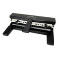 Office Jansan | Swingline A7074440E Heavy-Duty 40-Sheet Lever Action 2-To-7 9/32 in. Hole Punch - Black image number 1