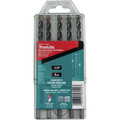 Bits and Bit Sets | Makita E-10637 5-Piece 1/4 in. x 6 in. Carbide Tipped Percussion Masonry Hammer Drill Bit Set image number 2