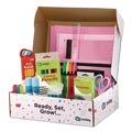 Arts & Crafts Supplies | enday 1315 Back to School Supplies Kit for Grades K-5 - Pink (1-Kit) image number 1