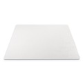 Office Jansan | Deflecto CM11242COM Economat 45 in. x 53 in. Occasional Use Chair Mat For Low Pile Carpet - Clear image number 2