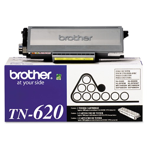 Ink & Toner | Brother TN620 3000-Page Yield Toner - Black image number 0