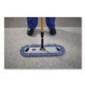 Mops | Rubbermaid Commercial HYGEN FGQ56000YL00 HYGEN 17 in. Quick Connect Single-Sided Aluminum Wet/Dry Mop Frame - Yellow image number 5