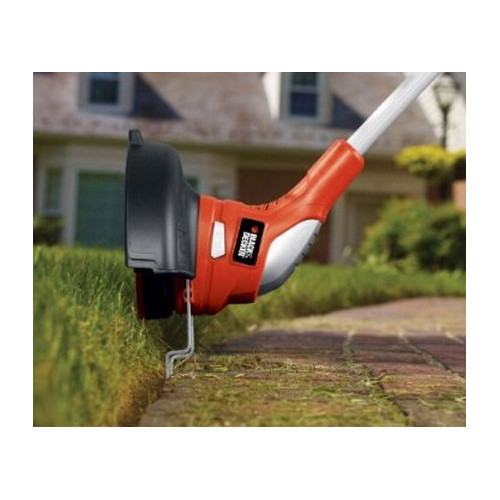 Black & Decker 20V Max Li-ion Straight Shaft Cordless Grass Trimmer, 12-in