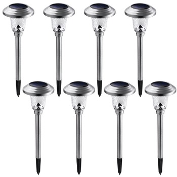 Black & Decker (8/Pack) Outdoor Solar-Powered Path Light