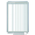 White Boards | MasterVision GA02109830 24 in. x 36 in. In-Out Magnetic Dry Erase Board - Silver Frame image number 1