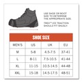 Fall Protection | Ergodyne 16754 Trex 6300 One Piece Slip-on Ice Cleats - Large Black (1-Pair) image number 6