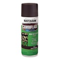 Office Jansan | Rust-Oleum 279178 12 oz. Aerosol Can Camouflage Spray Paint - Flat Earth Brown (6/Carton) image number 1