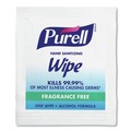 Cleaning & Janitorial Supplies | PURELL 9021-1M 5 in. x 7 in. Individually Wrapped Unscented Premoistened Sanitizing Hand Wipes - White (1000/Carton) image number 0