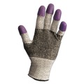Work Gloves | Ansell KIM97430 220 mm Length G60 PURPLE NITRILE Cut Resistant Glove - Small/Size 7, Blue/White (12/Carton) image number 0