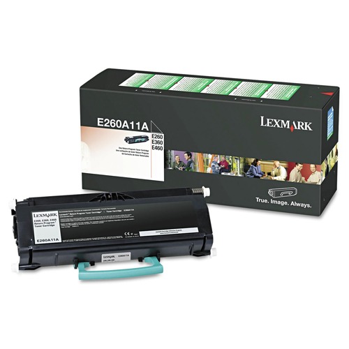 Ink & Toner | Lexmark E260A11A Return Program 3,500 Page-Yield Toner - Black image number 0