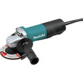 Angle Grinders | Makita 9557PBX1 4-1/2 in. Paddle Switch AC/DC Angle Grinder with Case and Grinding Wheels image number 1