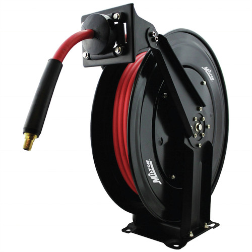 Air Hoses and Reels | Milton Industries 2780-50D Steel Dual Arm 1/2 in. x 50 ft. Auto-Retractable Hose Reel image number 0