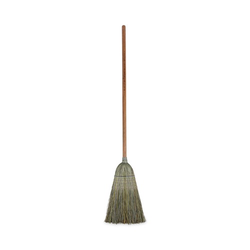 Cleaning & Janitorial Supplies | Boardwalk BWK932YCT Yucca Corn Fiber Bristle Warehouse Brooms with 56 in. Handle - Natural (12/Carton) image number 0