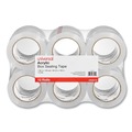 Office Jansan | Universal UNV66100 3 in. Core 1.88 in. x 109 yds. Deluxe General-Purpose Acrylic Box Sealing Tape - Clear (12/Pack) image number 0