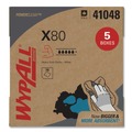 Office Jansan | WypAll 41048 8.34 in. x 16.8 in. POP-UP Box HYDROKNIT X80 Cloths - White (400/Carton) image number 0