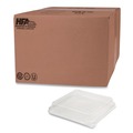 Labor Day Sale! Save $30 off $199! | Handi-Foil 4048DL 8.25 in. x 8.25 in. x 1.5 in. Plastic Dome Lid - Clear (500/Carton) image number 0