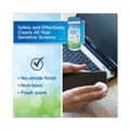 Cleaning Cloths | Dust-Off DSCT 5 in. x 7 in. Cloth Premoistened Monitor Cleaning Wipes - White image number 10