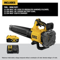 Handheld Blowers | Dewalt DCBL722P1 20V MAX XR Brushless Lithium-Ion Cordless Handheld Blower Kit (5 Ah) image number 1