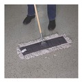 Mops | Boardwalk BWK1618 18 in. x 5 in. Disposable Cotton Dust Mop Head image number 3