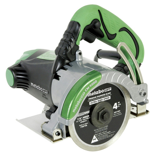 Tile Saws | Metabo HPT CM4SB2M 4 in. 11.6 Amp Dry Cut Masonry Saw image number 0