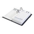 Customer Appreciation Sale - Save up to $60 off | Universal UNV08124 Recycled Plastic 3-1/2 in. x 6-1/2 in. #17 Calendar Holder - Black image number 2