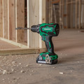 Drill Drivers | Metabo HPT DS18DBFL2EM MultiVolt 18V Lithium-Ion Cordless Drill/Driver Kit with 2 Batteries (1.5 Ah) image number 2