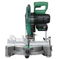 Miter Saws | Metabo HPT C1810DFAQ4M 18V MultiVolt Brushless Lithium-Ion 10 in. Cordless Single Bevel Miter Saw (Tool Only) image number 2