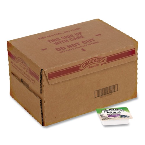 Smucker's Smuckers 0.5 oz Container Natural Jam - Concord Grape (200/Carton)