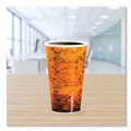 Food Trays, Containers, and Lids | Dart 20U16ESC 20 oz. Fusion Escape Foam Hot/Cold Cups - Brown/Black (500/Carton) image number 5
