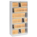 Office & Office Supplies | Tennsco FS361L-LGY 36 in. x 16.5 in. x 75.25 in. 6 Legal/Letter File Shelves Fixed Shelf Enclosed-Format Lateral File for End-Tab Folders - Light Gray image number 0