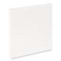 Office Jansan | Universal UNV20702 0.5 in. Capacity 11 in. x 8.5 in. 3 Slant D-Rings View Binder - White image number 1