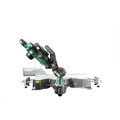 Miter Saws | Factory Reconditioned Metabo HPT C12RSH2SM 15 Amp Dual Bevel 12 in. Corded Sliding Compound Miter Saw image number 3