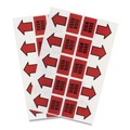 Bulk Savings Pricing 1 | Redi-Tag B76809 Sign Here Removable/Reusable Page Flags - Red (50/Pack) image number 3