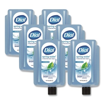 Dial Professional 15 oz. Body Wash Refill for Versa Dispenser - Spring Water Scent (6/Carton)