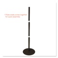Labor Day Sale! Save $30 off $199! | Deflecto 692056 8.5 in. x 11 in. Insert 56 in. Tall Double-Sided Magnetic Sign Display - Clear/Black image number 8