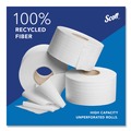 Cleaning & Janitorial Supplies | Scott 67805 2-Ply 3.55 in. x 1000 ft. Septic Safe Essential 100% Recycled Fiber JRT Bathroom Tissue for Business - White (12/Carton) image number 4